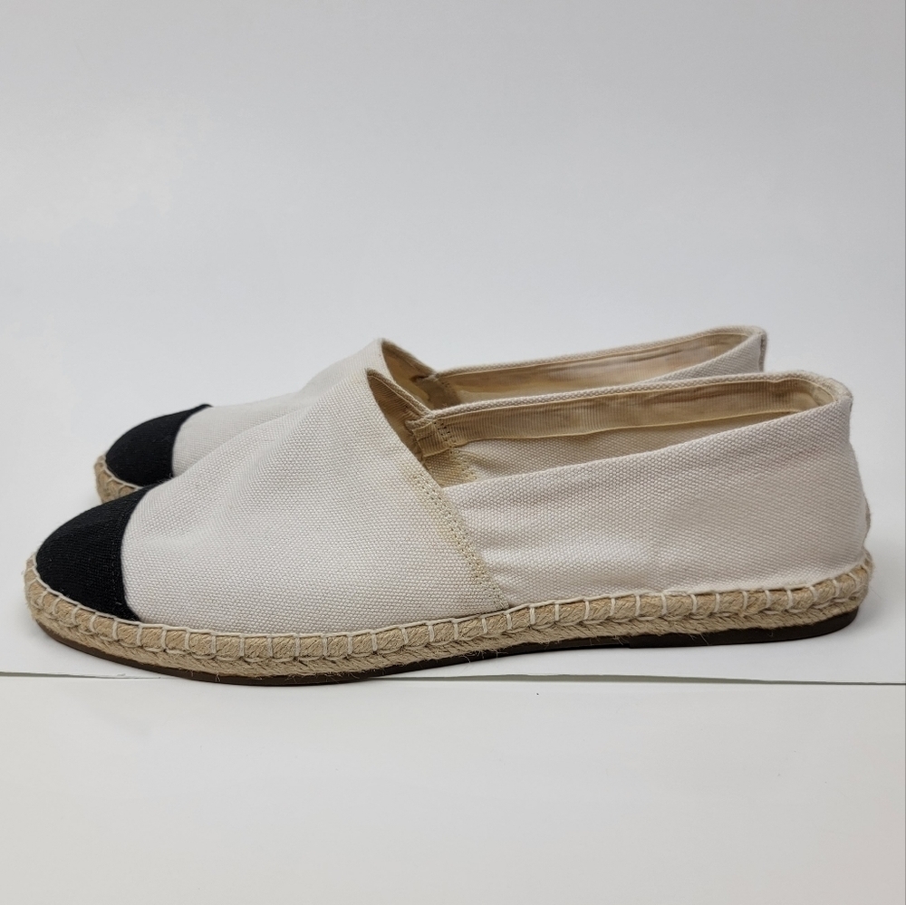 Pour La Victoire Bailey Canvas Espadrille Flats 8.5 - Picture 7 of 11